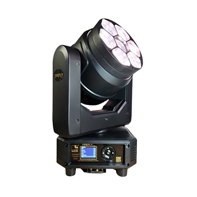 LumiOS FIREFLY KV740 High CRI Moving Head Light - Main Front View Extanded